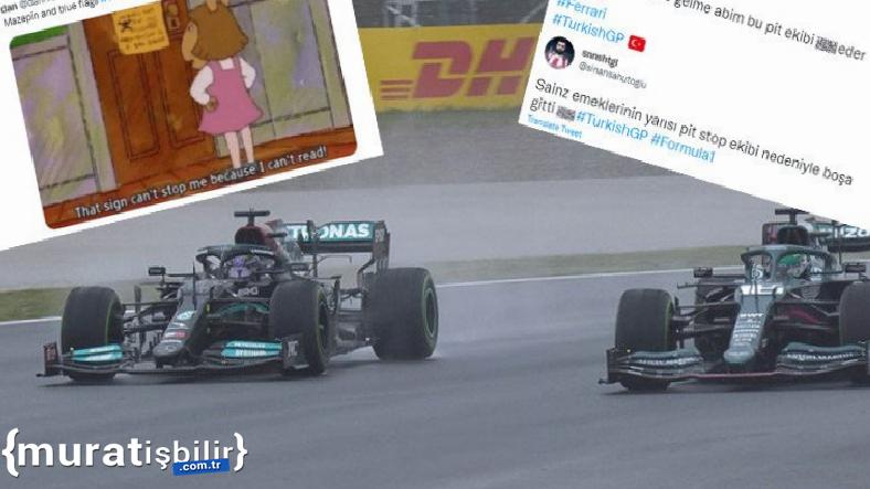 F1 Türkiye GP’sine Sosyal Medyadan Gelen Tepkiler