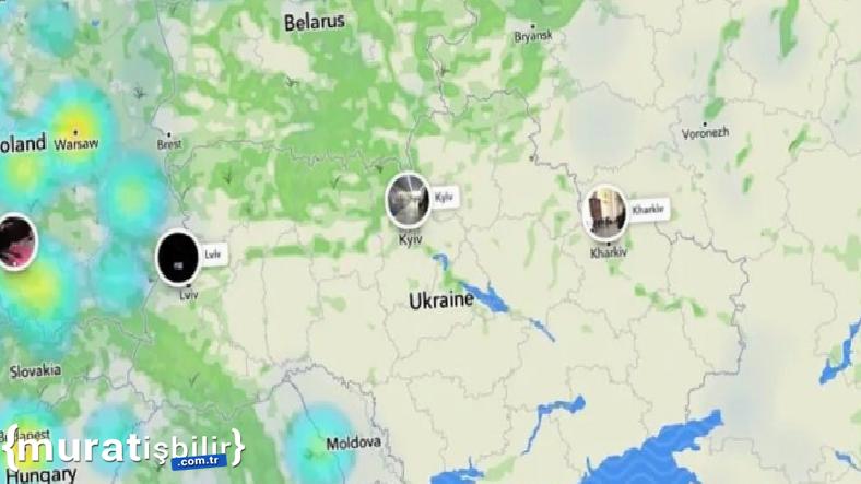Snapchat, Snap Map Özelliğini Ukrayna'da Devre Dışı Bıraktı